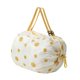 thumbnail image 2 of Bolsa de compras plegable Salvador reutilizable impermeable resistente gran capacidad para acampar Puntos amarillos, 2 of 10
