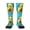 2 Black-2, variant on Avocado with Glasses Print Thigh High Socks Extra Long Stretchy Sock Women Over Knee High Opaque Stocking Daily Wear