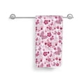 thumbnail image 6 of Wukai Flower Butterfly Lightweight, Quick-Drying Microfiber Towels - Soft and Absorbent for Fitness, Sports, Yoga, Travel, Gym - 2 Pack, Dark Grey, 6 of 8