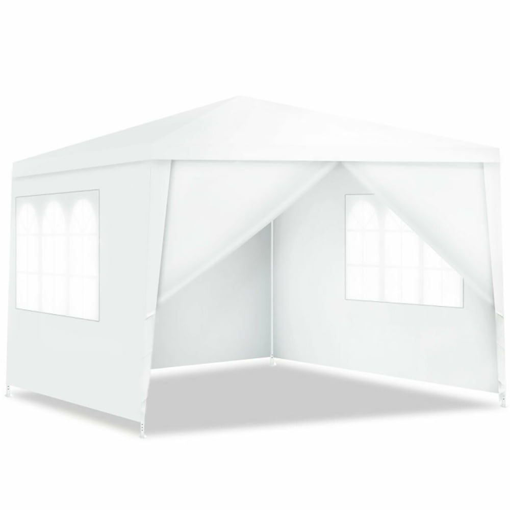 Aimee Lii 10 x 10 Feet Outdoor Side Walls Canopy Tent with 4 Removable Sidewalls, Outdoor Canopy for Backyard