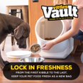 thumbnail image 2 of Recipiente para alimentos para mascotas Gamma2 Vittles Vault, 18 kg, gris, 2 of 9