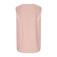 thumbnail image 5 of USSUMA T-Shirts for Women Trendy Embroidered Graphic Women's Shirts and Blouses Sleeveless Women Tops Dressy Casual Summer Loose Cotton Linen Tank Top Round Neck Plus Tunics Beach, 5 of 8