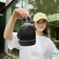 thumbnail image 4 of Mochila Ligera Nailon Diaria Unisex Color Sólido Con Juego Monedero, 4 of 6
