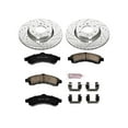 thumbnail image 3 of PowerStop Front Z23 Evolution Sport Carbon-Fiber Ceramic Brake Pad and Drilled & Slotted Rotor Kit Fits: BUICK CHEVROLET GMC ISUZU SAAB Select Models K2061, 3 of 10