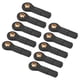 thumbnail image 1 of RC Tie Rod End, 2.5mm Aperture 10 Pcs 23mm Height Black Ball Head Holder Tie Link Rod End  For 1/10 RC Car ANGGREK Ball Joint Rod End, 1 of 8