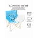 thumbnail image 2 of Periquera Xtellar color azul Para Bebe Portatil Plegable Silla Comer Ajustable, 2 of 5