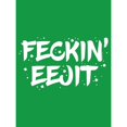 thumbnail image 3 of Grindstore - Camiseta Feckin Eejit Día de San Patricio para Hombre (Verde), 3 of 3