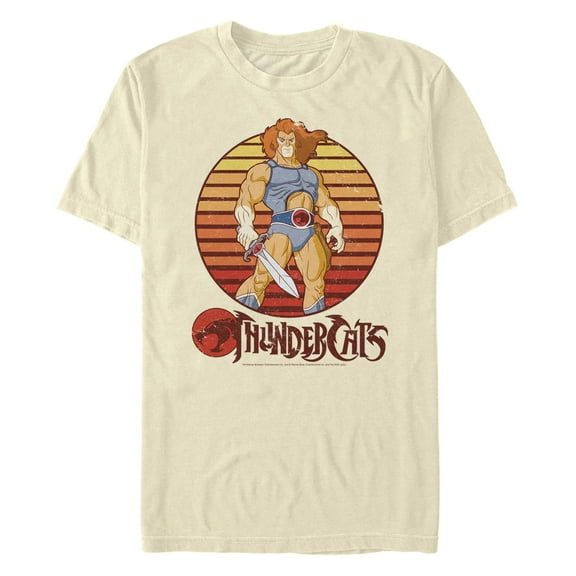Men's Thundercats Lion-O Retro Sunset Graphic T-Shirt