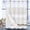 16Brown, variant on Ikfashoni Hookless Shower Curtain with Snap in Liner, White Boho Floral Waterproof Fabric Mesh Window Bath Curtain, 71"X74"