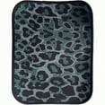 thumbnail image 4 of Black Green Leopard Print Car Floor Mats Universal Abstract Cheetah Pattern Wild Animal Skin Texture Floor Mats for Cars Front Rear Car Foot Rugs Cute Car Accories for Trucks SUV Sedans, 4 of 8