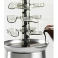 thumbnail image 5 of Nostalgia 4-Tier Auger-Style Chocolate Fondue Fountain with Stainless Steel Fondue Pot, 32 oz, 5 of 7
