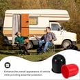 thumbnail image 3 of Plastic Trailer Ball Cover Red Suitable For RV Users Outdoor Use 4Pcs 2.55X2.36X2.36In, 3 of 9