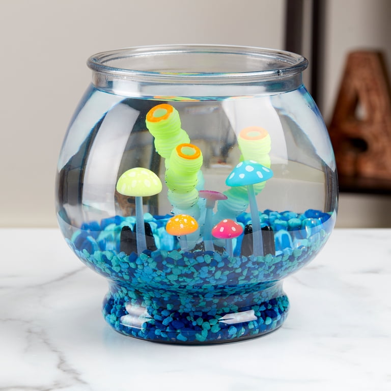 fish tamk accessories Mechpia 13 Pieces Aquarium Decorations Kit, Tank Decorations Set Small Resin Castle and Rockery Betta Fish Cave Hideout Coral Artificial Plastic Plants Ornament : Pet Supplies Change your aquarium into a beautiful scenery Aquazoo Aquarium Decor Mountain View