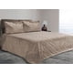 thumbnail image 3 of Colcha Dormireal Velvet Terciopelo Champange doble vista King Size, 3 of 7
