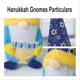 thumbnail image 4 of Hanukkah Gnomes Ornaments Plush Elf 2Pcs /Set Hanukkah Decoration, 4 of 5