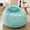 Aqua Ombre, variant on XeGe Fluffy Stuffed Animal Storage Bean Bag Chair Cover(No Filler), Faux Fur Washable Ultra Soft Bean Bag Cover for Plush Toys or Textile,Plush Shaggy Large Beanbag for Adults Kids Teens, Beige