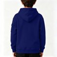 thumbnail image 4 of Vmberlty Hoodies for Boys Solid Color Casual Hooded Sweatshirts with Pockets Long Sleeve Loose Oversized Style Fashion Daily Sportswear for Teen Boys, 4 of 6
