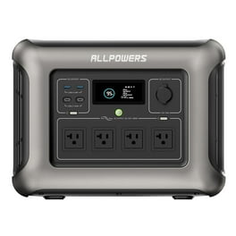 ALLPOWERS S1500 1092Wh Portable Power Station, 1500W Backup Battery for Home, Camping, Emergency - Walmart.com ALLPOWERS S1500 1092Wh Portable Power Station, 1500W Backup Battery for Home, Camping, Emergency - Walmart.com