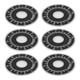 thumbnail image 4 of Hoja De Escala De Placas De Marcación, Placa De Marcación De Fácil Operación 0-100 Para Reóstato Para Transformador Anggrek Potentiometer Dial Plate, 4 of 8