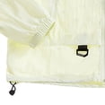 thumbnail image 5 of Men's Lightweight Windbreaker Jacket with Zipper Pocket Casual Zip Up Jackets with Hooded Yellow, 5 of 5