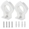 thumbnail image 4 of Tignapoo Linksys Velop WiFi Mounting Brackets - White Tri-Band Holder Set of 2 for Enhanced Signal and Space-Saving Design, Perfect for Home Decoration and Device Protection, 4 of 7