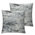 thumbnail image 2 of COMIO Abstract Seascape in Grey and Blue Throw Pillow Covers Pillowcase for Bedroom Aesthetic Cushion Cover Home Decor Dormitory College Living Room Bed Sofa Couch,2 pcs White, 2 of 6