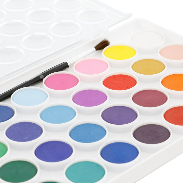 Professional Watercolor Paint Set Adult 36 Water Colors for Adult Paints Kit Color Pallet 36 PC Palette with Brush Pen | Water Color Paints to Paint