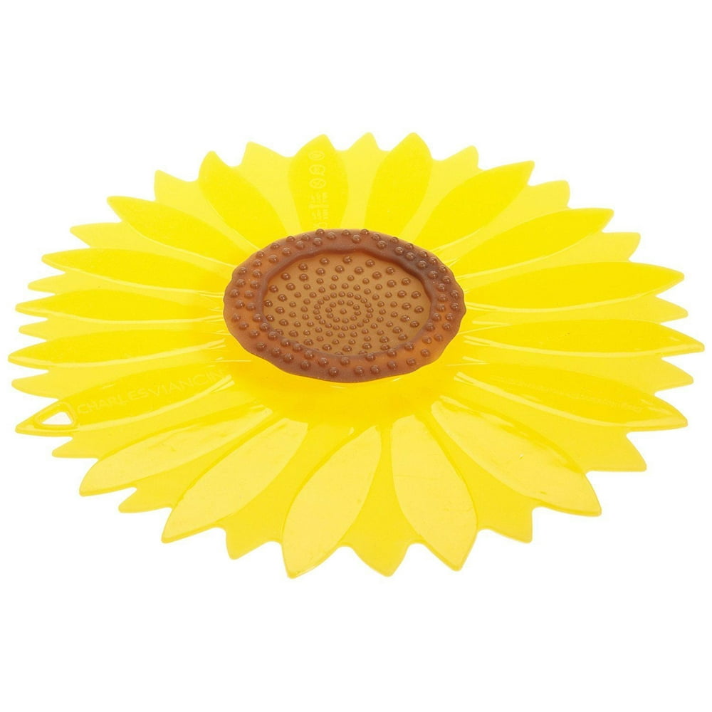 SUNFLOWER Silicone Lid, Food & Pot Cover, BPA Free, 8