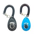 thumbnail image 1 of 2Pcs Pet Training Clicker with Wrist Strap for Dog Training -Black + Blue, 1 of 8