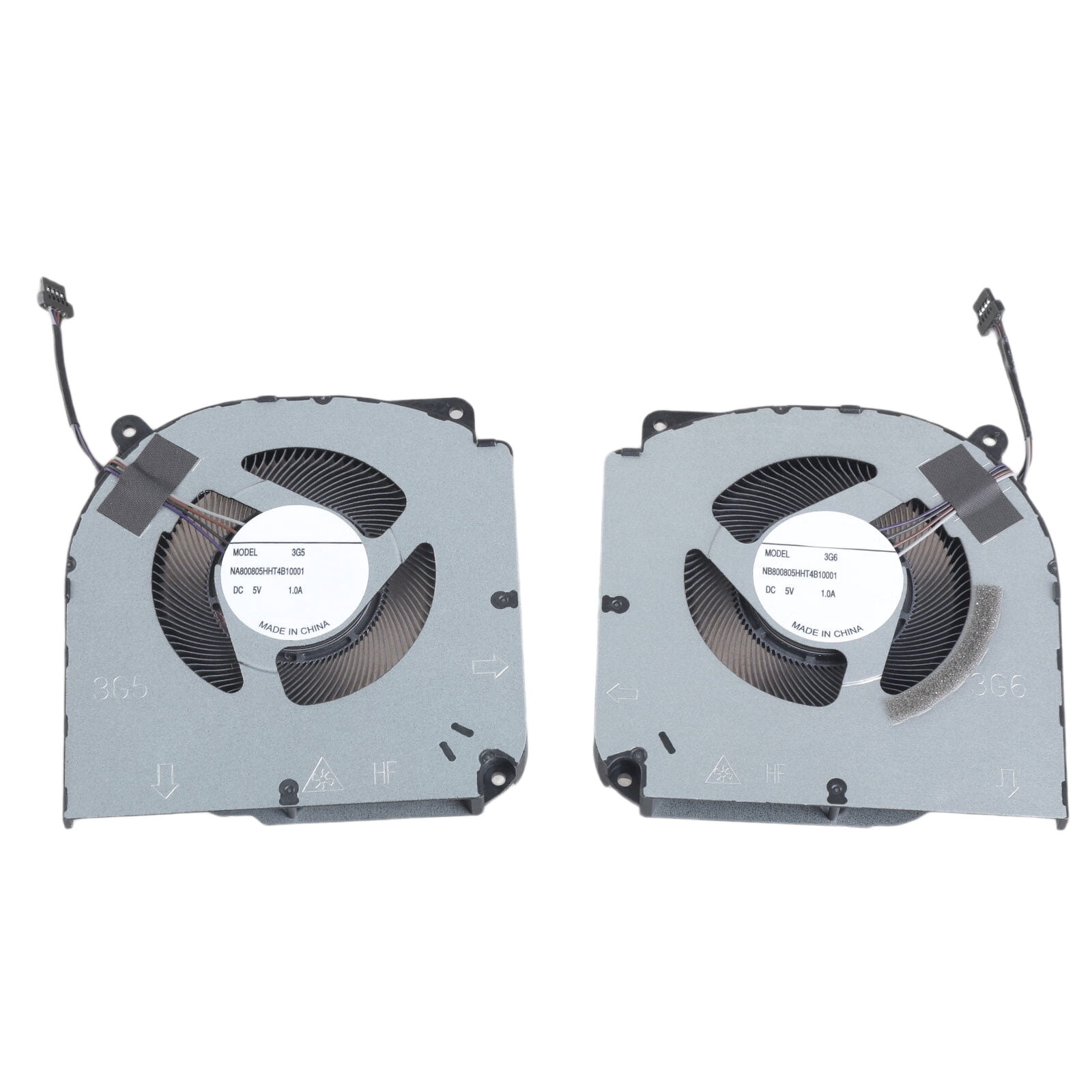 4Wire DC5V 4Pin Quiet Cooling Fan Radiators for Mechanical Yaoshi 15Pro/Pterosaur 15Pro Laptop CPU GPU Coolers