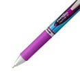 thumbnail image 3 of Pentel EnerGel RTX Liquid Gel Pen Medium Pen Point - 0.7 mm Pen Point Size - Needle Pen Point Style - Refillable - Retractable - Violet Gel-based Ink - Blue Barrel - Stainless Steel Tip - 1 Each, 3 of 6