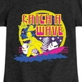 thumbnail image 3 of Disney - Lilo & Stitch - Catch A Wave - Toddler & Youth Girls Short Sleeve Graphic T-Shirt, 3 of 5