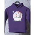 thumbnail image 3 of Baby Rabbit Taking A Bath Hoodie Toddler -Image by Shutterstock,  4 Toddler, 3 of 4