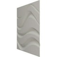 thumbnail image 4 of Ekena Millwork 19 5/8"W x 19 5/8"H Wave EnduraWall Decorative 3D Wall Panel, UltraCover Satin Smokey Beige (12-Pack for 32.04 Sq. Ft.), 4 of 6