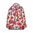 thumbnail image 3 of Watermelon Print Backpack – Trendy Gift for Students, Durable School Bag for Teens & Adults, Lightweight College Backpack with Laptop Sleeve, Work & Travel Friendly, 3 of 6