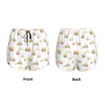 thumbnail image 5 of Picia Dump Truck Pattern Women's 2 in 1 Athletic Running Shorts High Waisted Workout Casual Gym Sweat Shorts with Comfy Liner Zipper Pockets-Medium, 5 of 9