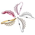 thumbnail image 3 of Crown Shape Headbands 5Pcs Shimmering Baby Girls Rhinestone Tiara Photo Prop Assorted Color For Birthday Party, 3 of 3