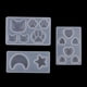 thumbnail image 5 of Bricolaje Surtido De Formas De Gato Pata De Oso Estilo De Estrella De Silicona Decoración De Pasteles Accesorio Mol Sunnimix Moldes para hacer joyas, 5 of 8