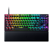 Razer Huntsman V3 Pro TKL Tenkeyless Analog Optical Esports Keyboard, RGB Chroma, Wrist Rest, Black