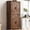 Brown, variant on S-HOME 71" Tall Vintage Inspired Embossed Texture Pantry Cabinet with 3 Pull Out Organizers and 6 Door Shelves for Freestanding Kitchen Storage Solution, White