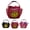 Bandana Man Emoji, variant on Gilbin Easy-Carry Mesh Toiletry and Shower Tote with 6 Storage Compartments. Perfect for Dorm, Camp, Traveling and Gym use.Dries Quickly for Reuse.(Gummy Worms)