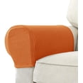 thumbnail image 1 of 2 Pack Jacquard Stretch Sofa Armrest Covers Non-Slip Recliner Sofa Armrest Covers, 1 of 6