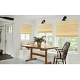 thumbnail image 4 of LazBlinds No Tools No Drill Cordless Bamboo Roman Shades, Privacy Window Treatment, Roll Up Bamboo Blinds for Window 41'' W x 64'' H, Natural, 4 of 6
