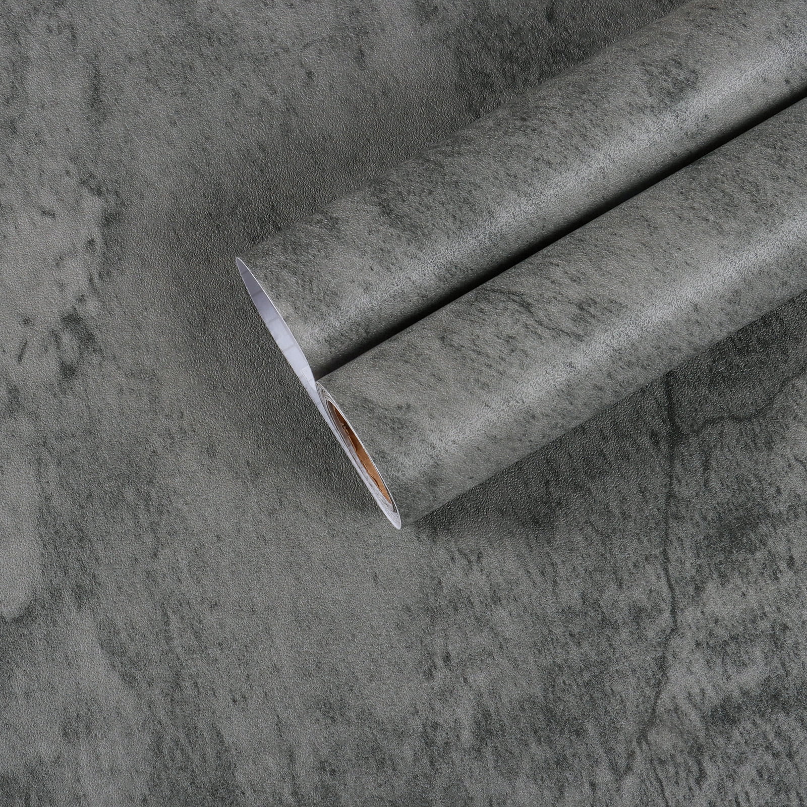 Large Size Grey Concrete Wallpaper Peel and Stick Contact Paper for