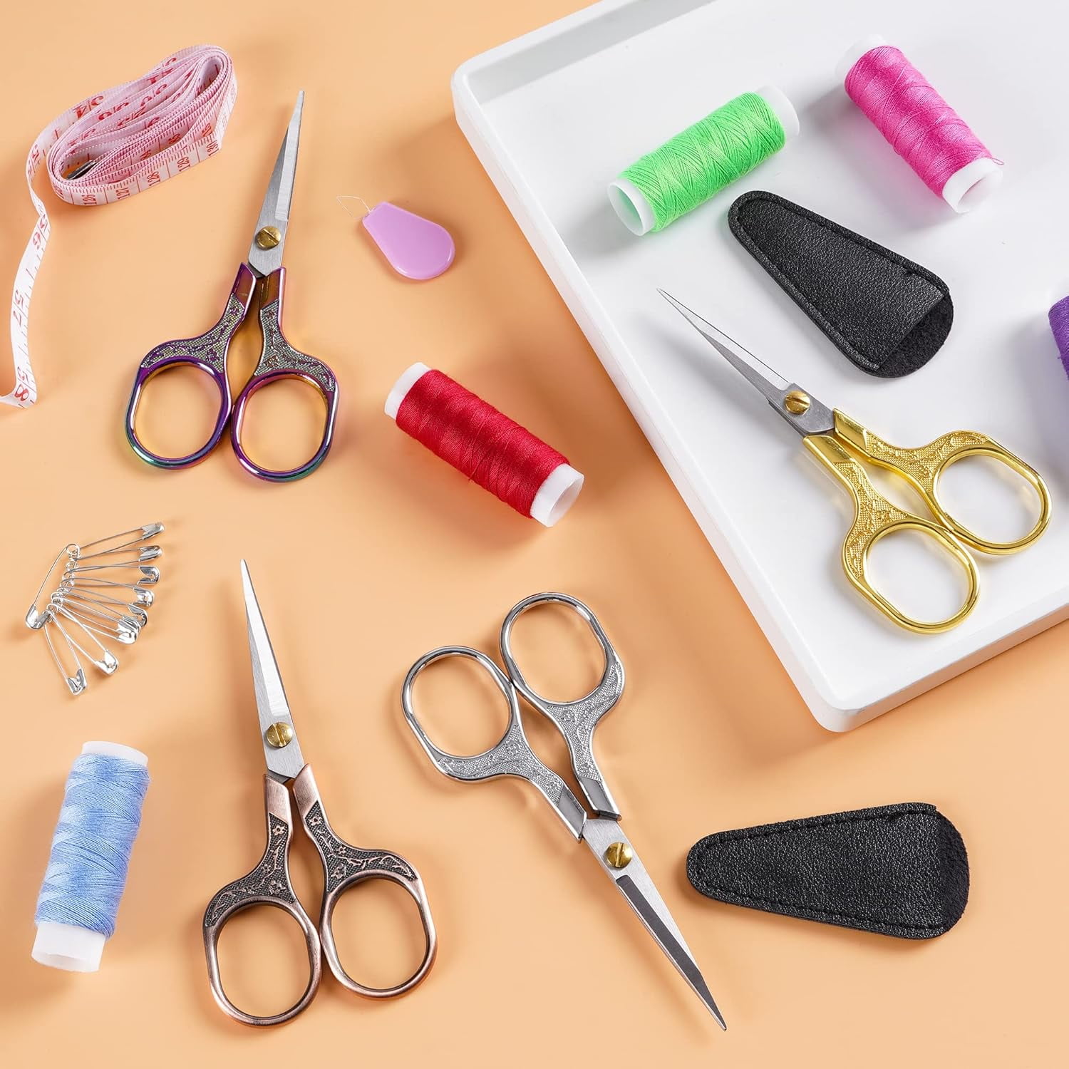 Precision Scissors, razor sharp blade shears for craft embroidery sewing cutting
