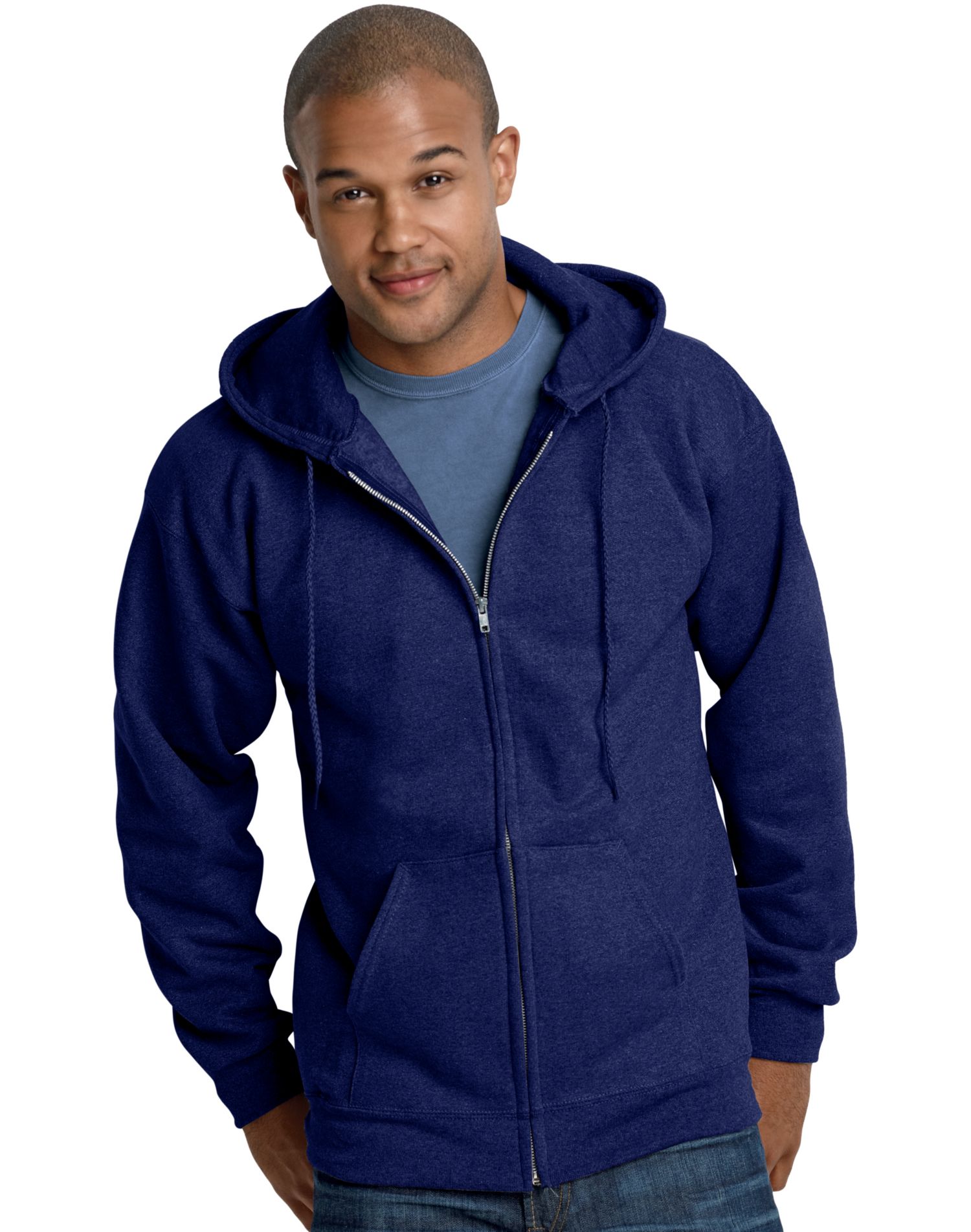 Hanes - Hanes Ultimate Cotton Adult Fleece Full-Zip Hoodie , F280, 2XL ...