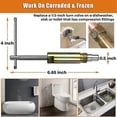 thumbnail image 2 of Compression Sleeve Puller Tool Corrosionand Frozen Supply Stop, Pipe Tool Compression Ring Removal, 2 of 4