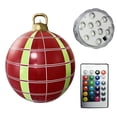 thumbnail image 1 of 60cm Inflatable Christmas Ball PVC Glow Christmas Inflatable Ball (Style S), 1 of 8