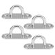 thumbnail image 1 of Gancho de montaje 4pcs Eye Plate Deck Plate Hardware marino Multifuncional Gancho de montaje en pare Abody Gancho de montaje, 1 of 7