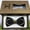 Black BT09, variant on High Quality Men's Black Bow Tie Metallic Wedding Pattern Wedding Banquet Bow Tie